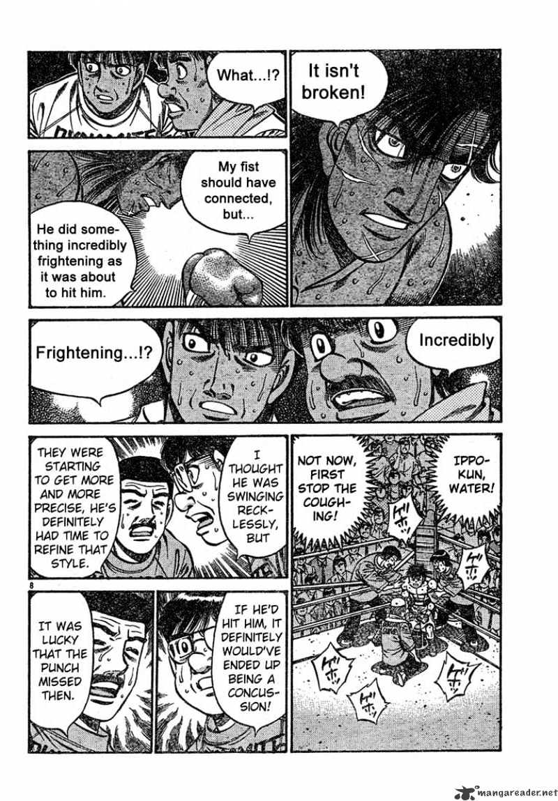 Hajime no Ippo: Fighting Spirit, Chapter 732 image 08